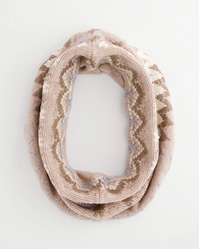 Fair Isle Reversible Snood - image 1